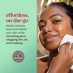 Facial Cleansing Towelettes with Cucumber & Mint