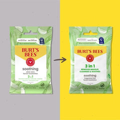 Sensitive Facial Cleansing Towelettes with Aloe Vera